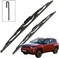 Дворники Jeep Compass (2) MP Джип Компасс 5 дв. 2016 2017 2018 2019 2020 2021 2022 Щетки стеклоочистителя каркасные для автомобиля 600-450 2шт