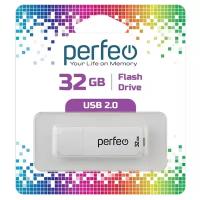 USB флешка Perfeo USB 32GB C04 White