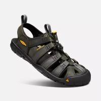 Сандалии мужские KEEN Clearwater Cnx Leather M, Magnet/Black, 11