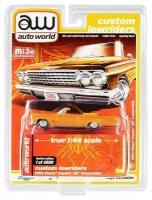 Коллекционная модель Auto World 1962 Chevy Impala SS Convertible Yellow