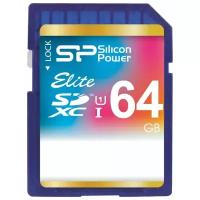 Карта памяти SD 64 ГБ Silicon Power Class 10 Elite ( SP064GBSDXAU1V10 )