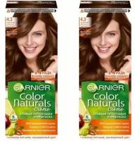 GARNIER Color Naturals Краска для волос 110мл 4.3 Золотой каштан, набор 2шт