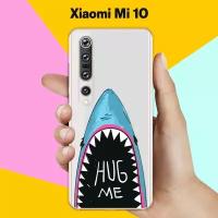 Силиконовый чехол Акула на Xiaomi Mi 10