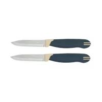 Набор ножей для овощей 2 шт., Tramontina Multicolor, 7,5 см (23511/213)