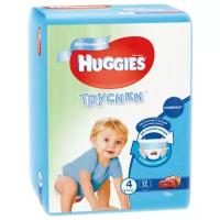 Huggies трусики для мальчиков 4 (9-14 кг), 17 шт
