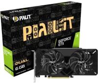 Видеокарта Palit GeForce GTX 1660 Ti DUAL 6G, NE6166T018J9-1160C