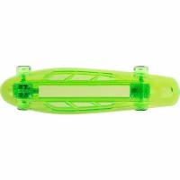 Скейтборд пластик TECH TEAM TRANSPARENT 27' LIGHT light green NN007476 NN007476