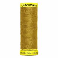 Нить Gutermann Maraflex 120/150 м для эластичных, трикотажных материалов, 100% ПБТ, золотой 968