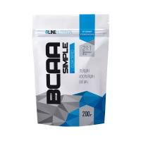 Аминокислоты BCAA (БЦАА), R-Line, BCAA Powder, 200 г, Нейтральный