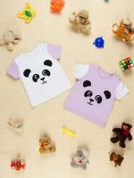 Комплект футболок для малышей Chic panda