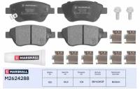 Колодки тормозные передние MARSHALL M2624288