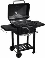 Гриль-cтанция стационарный с термометром и регулировкой высоты GoGarden Grill-Master 60 Pro черный