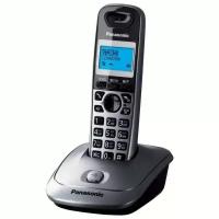 Радиотелефон Panasonic KX-TG2511RUM серый металлик