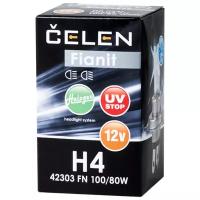 Лампа автомобильная галогенная CELEN Halogen Fianit +35% H4 42303 FN 12V 100/80W P43t