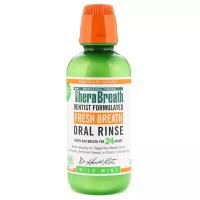 TheraBreath ополаскиватель Dentist Recommended Fresh Breath Oral Rinse, Mild Mint Flavor