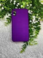 Чехол для айфон iPhone Xr Фиолетовый № 10