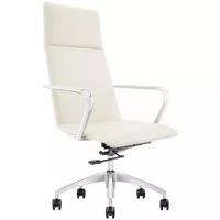 Кресло руководителя Easy Chair BN_Jl_EChair-593 TPU экокожа бежевый, алюминий