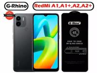 Защитное стекло G-Rhino для Xiaomi Redmi A1, A1+, A2, A2+, Poco C50 / Закаленная прозрачная защита 9H на экран для смартфона