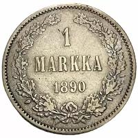 Российская империя, Финляндия 1 марка 1890 г. (L) (5)