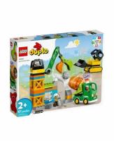 Конструктор LEGO DUPLO Строительная площадка (10990 Construction Site)