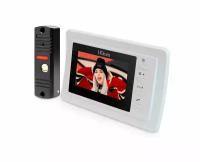 Видеодомофон HD com W-417NM(white) (Q41689CV) - домофон для загородного дома на входную дверь, цветной домофон для дачи и квартиры