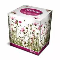 Салфетки косметические 21x21.6см, 2-слойные Kleenex Collection, цветные, 100шт