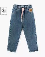 Утепленные джинсы Gloria Jeans GWB001333 медиум/айс для девочек 12-18мес/86