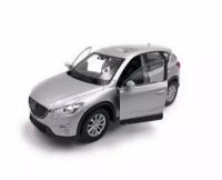 Welly Модель автомобиля 1:38 Mazda CX-5 цвет серый 43729