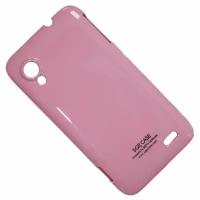 Чехол для Lenovo S720 IdeaPhone задняя крышка пластик лакированный SGP Case Ultra Slider <розовый>