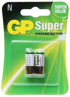 Батарейка GP Super Alkaline N (LR1/910A), 2 шт