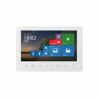 Full HD видеодомофон для дома, офиса, квартиры Novihome WHITE SURFACE 7 FHD. Запись фото и видео, совместим с подъездным домофоном