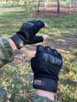 Перчатки тактические TACTICAL GLOVES размер M/ велосипедные перчатки /военные перчатки/защитные/перчатки беспалые/мотоперчатки