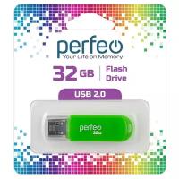 Флешка Perfeo C03 32 GB, green