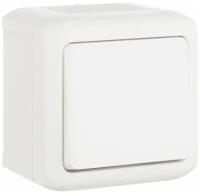 Legrand (Легранд) Переключатель влагозащищенный IP 44 белый, Quteo 782304