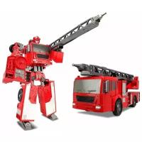 Трансформер Happy Well Fire Engine Robot 80040