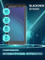 Защитное стекло для Blackview BV6600, Блэквью БВ6600 на экран, гибридное (пленка + стекловолокно), Crystal boost