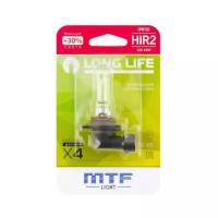 Галогенная лампа MTF Light HIR2(9012), 12V 55W +30% LONG LIFE x4, 1шт