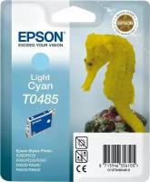 Картридж Epson T0485, Light Cyan светло-голубой, для струйного принтера, оригинал