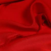 Ткань Армани, искусственный шелк, 150 см, ширина 1,5, цвет красный, плотность 90