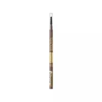 Карандаш для бровей EVELINE MICRO PRECISE BROW PENCIL водостойкий тон 02 soft