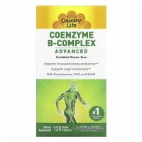 Country Life, Coenzyme B-Complex, Advanced, 120 Vegan Capsules