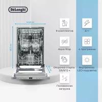 Посудомоечная машина DeLonghi DDW06S Basilia