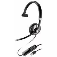 Проводные наушники Plantronics Blackwire C710-M, черный/серебристый