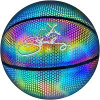 Мяч баскетбольный светоотражающий / рефлективный