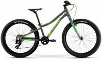 Велосипед Merida Matts J.24 plus Eco,22" MattCoolGrey/GreenYellow