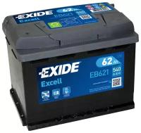 Аккумулятор Exide Excell EB621 12V 62Ah 540A L+