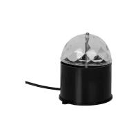 Световой прибор Luazon Lighting Хрустальный шар, d 7,5 см 220 V, черный (SPNL-002)
