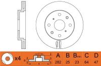 Диск Тормозной Honda Accord Vi 98- 1.8 NiBK арт. RN1137