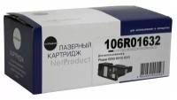 Тонер-картридж NetProduct (N-106R01632) для Xerox Phaser 6000/6010/WC6015, M, 1K