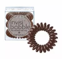 Резинка-браслет для волос invisibobble ORIGINAL Pretzel Brown ( набор из 3 ШТ )